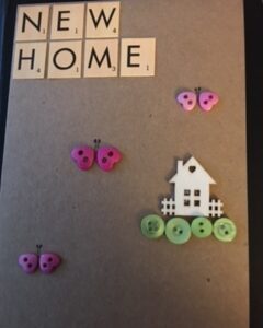 Hand Crafted New Home Card