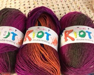 Riot double knitting yarn